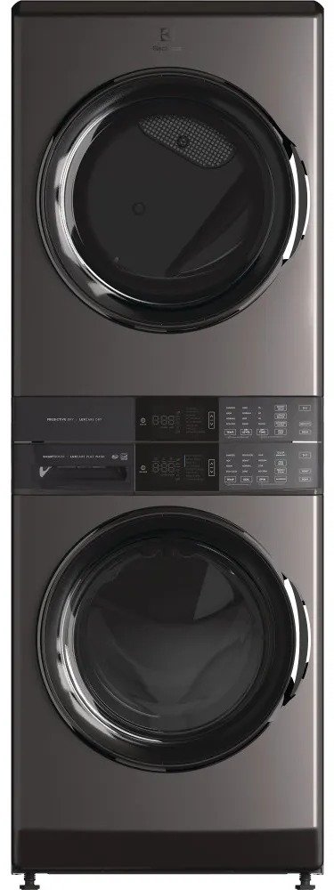 Torre de lavado Electrolux con secadora y lavadora de carga frontal - servicio técnico Electrolux en Panamá