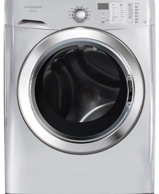 Lavadora Frigidaire Affinity de carga frontal plateada - servicio técnico Frigidaire en Panamá